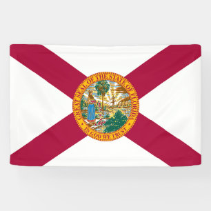 Flagge des US-Bundesstaates Florida Banner