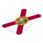 Flagge des US-Bundesstaates Florida Magnet (Linke Seite)