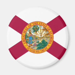 Flagge des US-Bundesstaates Florida Magnet