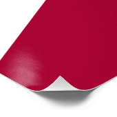 Flagge des US-Bundesstaates Florida Poster (Ecke)