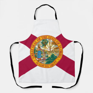 Flagge des US-Bundesstaates Florida Schürze
