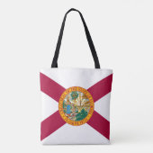 Flagge des US-Bundesstaates Florida Tasche (Rückseite)