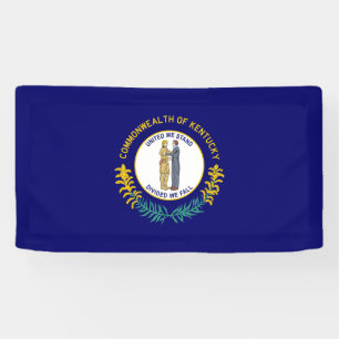 Flagge des US-Bundesstaates Kentucky Banner