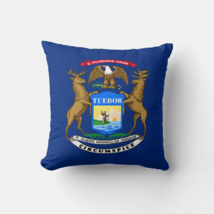Flagge des US-Bundesstaates Michigan Kissen
