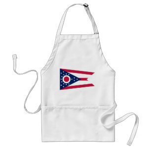 Flagge des US-Bundesstaates Ohio Schürze