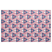 Flagge des US-Bundesstaates Ohio Stoff (Fat Quarter (45,7 x 55,9 cm))