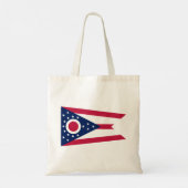 Flagge des US-Bundesstaates Ohio Tragetasche (Rückseite)