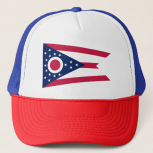 Flagge des US-Bundesstaates Ohio Truckerkappe