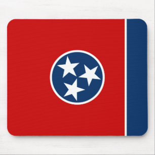 Flagge des US-Bundesstaates Tennessee Mousepad