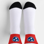 Flagge des US-Bundesstaates Tennessee Socken (Oben)