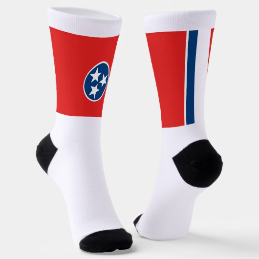 Flagge des US-Bundesstaates Tennessee Socken (Gewinkelt)