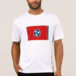 Flagge des US-Bundesstaates Tennessee T-Shirt