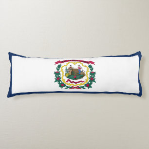 Flagge des US-Bundesstaates West Virginia Seitenschläferkissen