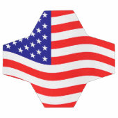 Flagge des USA - Ihre Ideen Fußball (Flach)