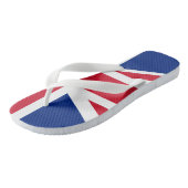 Flagge des Vereinigten Königreichs Badesandalen (Schrägansicht)