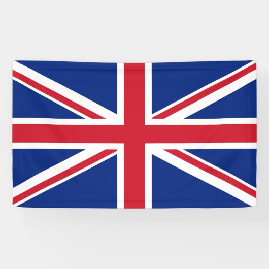 Flagge des Vereinigten Königreichs Banner (Horizontal)