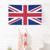 Flagge des Vereinigten Königreichs Banner (Insitu)