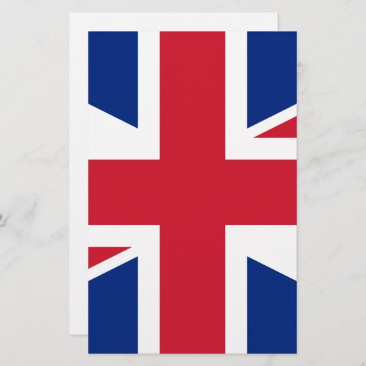 Flagge des Vereinigten Königreichs Briefpapier (Vorne/Hinten)