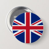 Flagge des Vereinigten Königreichs Button (Vorne & Hinten)
