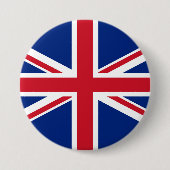Flagge des Vereinigten Königreichs Button (Vorderseite)