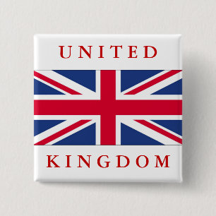 Flagge des Vereinigten Königreichs Button