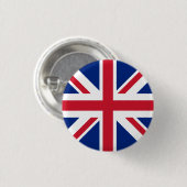 Flagge des Vereinigten Königreichs Button (Vorne & Hinten)