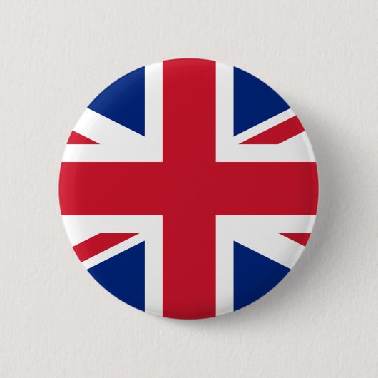 Flagge des Vereinigten Königreichs Button (Vorderseite)