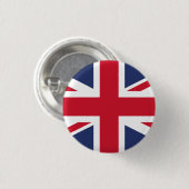 Flagge des Vereinigten Königreichs Button (Vorne & Hinten)