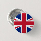 Flagge des Vereinigten Königreichs Button (Vorne & Hinten)