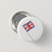 Flagge des Vereinigten Königreichs Button (Vorne & Hinten)