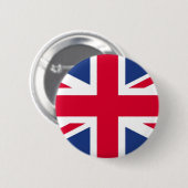 Flagge des Vereinigten Königreichs Button (Vorne & Hinten)
