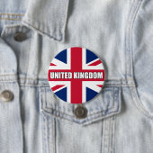 Flagge des Vereinigten Königreichs Button (Beispiel)