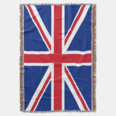 Flagge des Vereinigten Königreichs Decke (Vorderseite Vertikal)