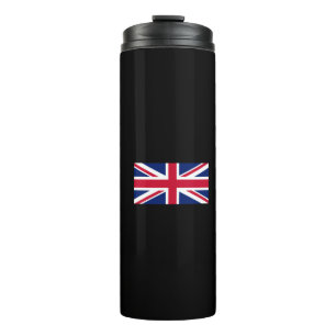 Flagge des Vereinigten Königreichs-England-Union J Thermosbecher