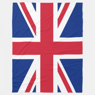 Flagge des Vereinigten Königreichs Fleecedecke