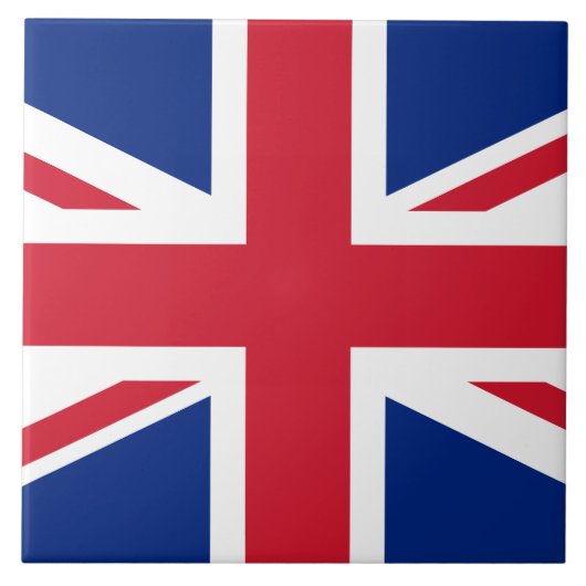 Flagge des Vereinigten Königreichs Fliese (Vorderseite)