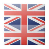 Flagge des Vereinigten Königreichs Fliese (Vorderseite)