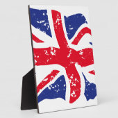 Flagge des Vereinigten Königreichs Fotoplatte (Seite)