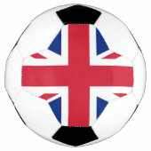 Flagge des Vereinigten Königreichs Fußball (Vorderseite)