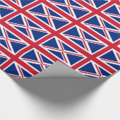 Flagge des Vereinigten Königreichs Geschenkpapier (Ecke)