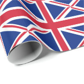 Flagge des Vereinigten Königreichs Geschenkpapier (Rolleneckpunkt)