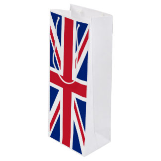 Flagge des Vereinigten Königreichs Geschenktüte Für Weinflaschen