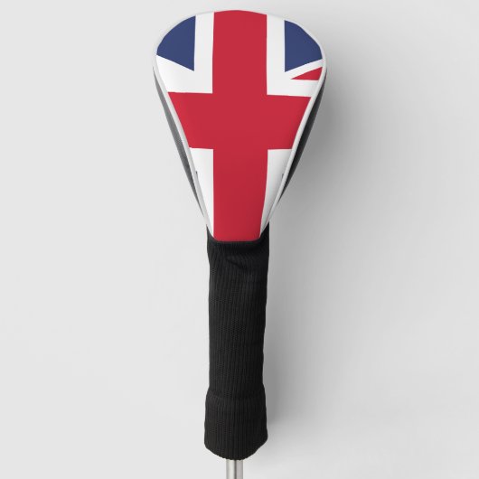 Flagge des Vereinigten Königreichs Golf Headcover (Vorderseite)