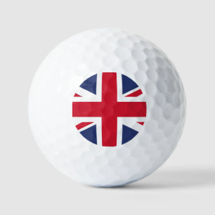 Flagge des Vereinigten Königreichs Golfball