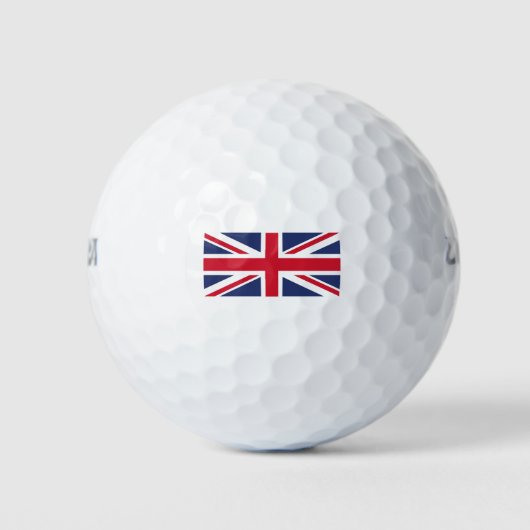 Flagge des Vereinigten Königreichs Golfball (Vorderseite)