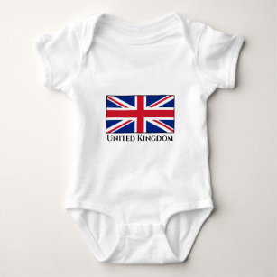 Flagge des Vereinigten Königreichs (Großbritannien Baby Strampler