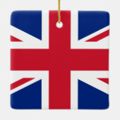 Flagge des Vereinigten Königreichs (Großbritannien Keramikornament (Rückseite)