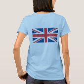Flagge des Vereinigten Königreichs Großbritannien T-Shirt (Rückseite)