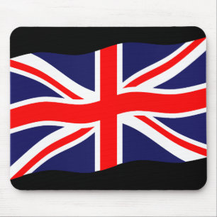 Flagge des Vereinigten Königreichs + Ihre Ideen Mousepad