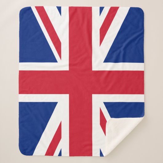 Flagge des Vereinigten Königreichs Jack Sherpadecke (Vorderseite)